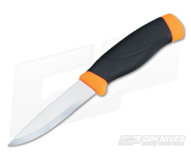 Mora of Sweden Companion C Heavy Duty Hi-Vis Orange Carbon Steel 12495 - MO-12495