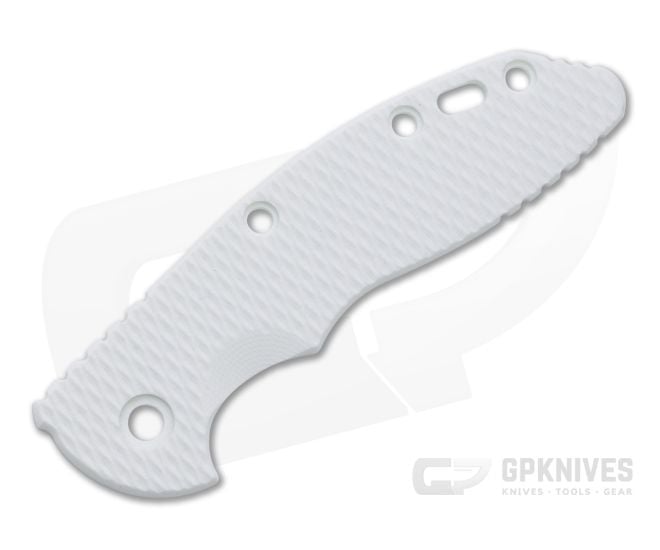 Hinderer Knives XM-18 3.5" Handle Scale Textured White G10 1257 - HK-1257