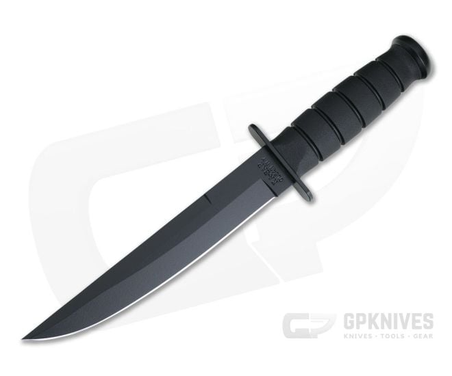 Kabar Modified Tanto Knife Plain Edge Black Composite Sheath 1266 - KA-1266