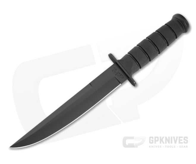 Kabar Modified Tanto Knife Plain Edge Black Composite Sheath 1266 - KA-1266