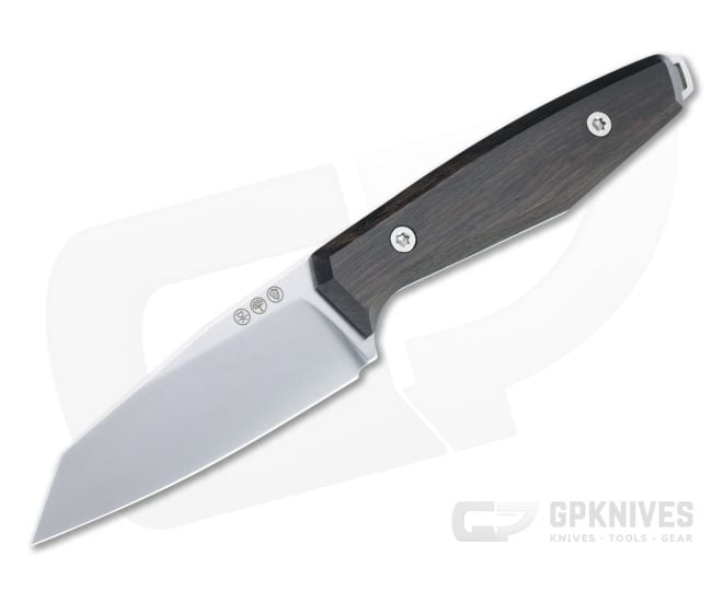 Boker Solingen Daily Knives AK1 Reverse Tanto Grenadill Wood RWL34 Fixed Blade 127502 - BO-127502