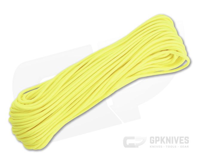550 Paracord Neon Yellow 100 Feet - AC-127