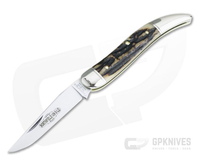Northfield UN-X-LD #12 Toothpick Pattern Sambar Stag 001 - GEC-128119-SS-001