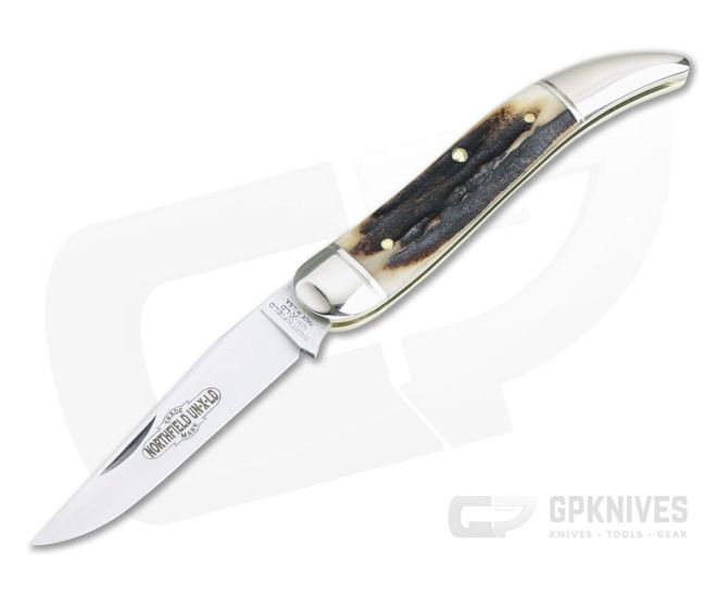 Northfield UN-X-LD #12 Toothpick Pattern Sambar Stag 004 - GEC-128119-SS-004