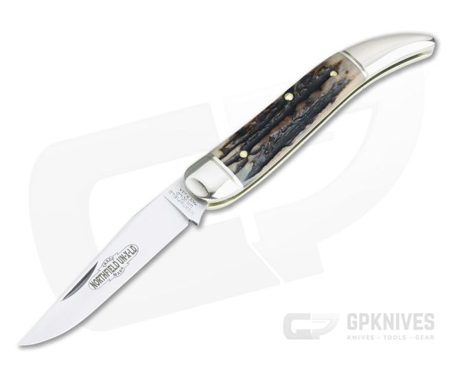 Northfield UN-X-LD #12 Toothpick Pattern Sambar Stag 006 - GEC-128119-SS-006