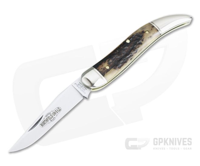 Northfield UN-X-LD #12 Toothpick Pattern Sambar Stag 007 - GEC-128119-SS-007