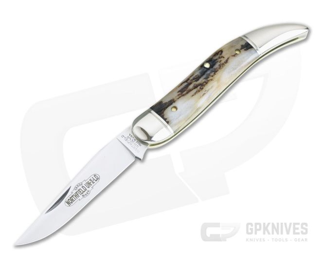 Northfield UN-X-LD #12 Toothpick Pattern Sambar Stag 009 - GEC-128119-SS-009