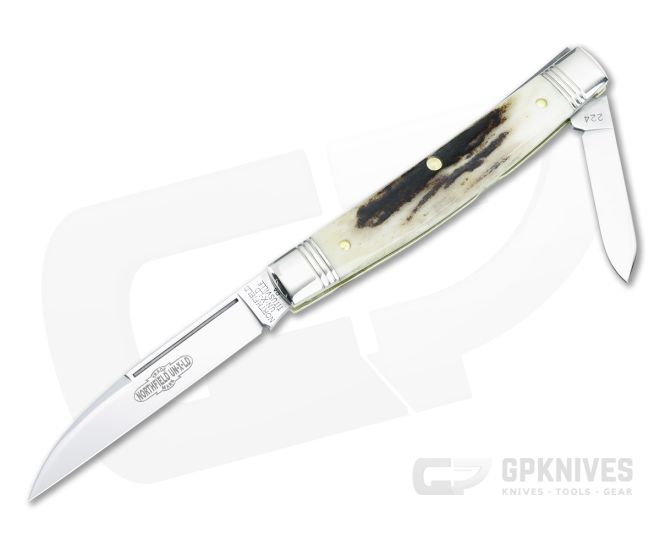 Northfield #13 Clerk 2 Blade Sambar Stag 130224-SS - GEC-130224-SS
