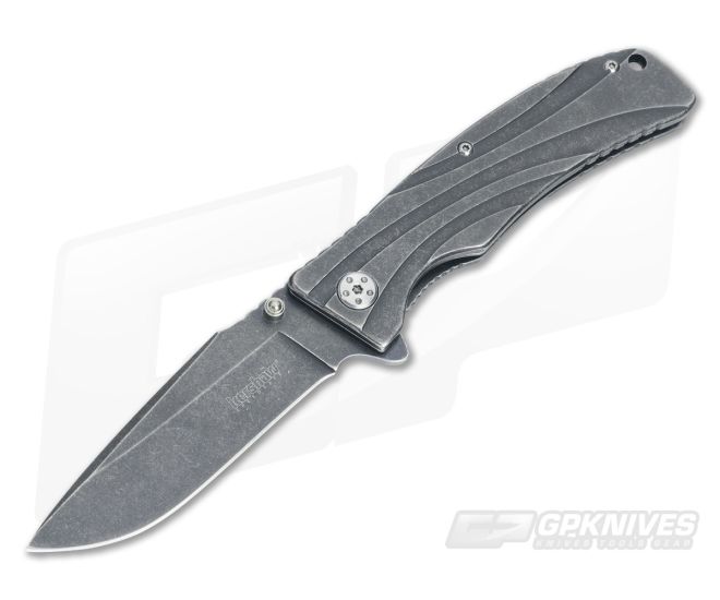 Kershaw Manifold BlackWash Assisted Flipper 1303BW - KS-1303BW
