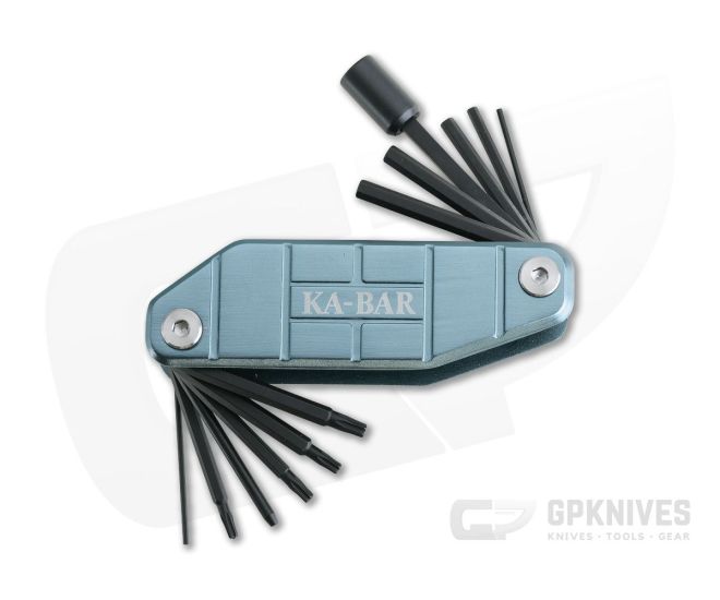 KaBar Gun Tool Light Blue Weapon Maintenance Multi-Tool 1308 - KA-1308