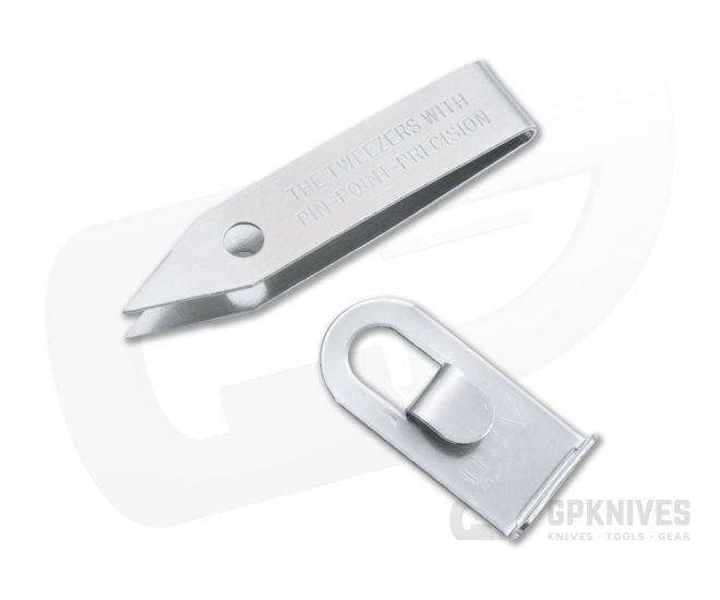 Maratac CountyComm Tick & Splinter Stainless Steel Key Ring Tweezers - MAR-MAR133