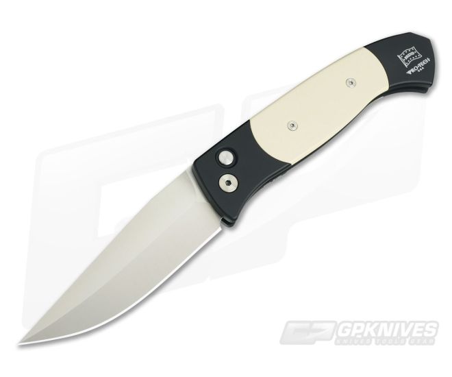 Protech Knives Medium Brend 3 Tuxedo Automatic Satin Blade 1351 - PT-1351