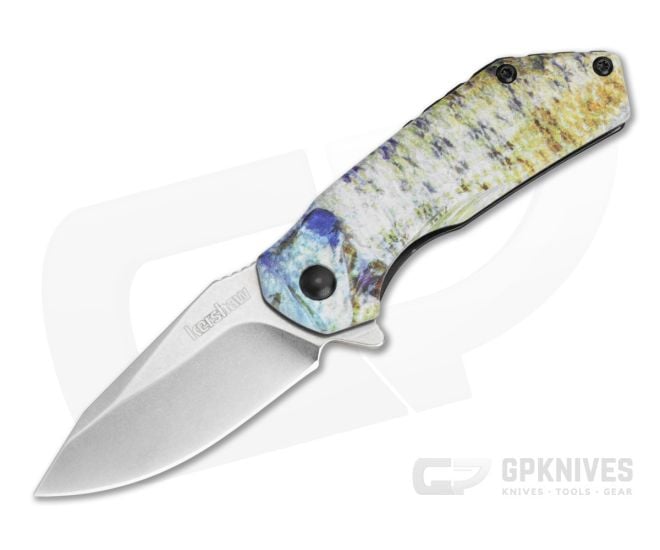 Kershaw Valve Bluegill 4Cr14 Spring Assisted Knife (2.25" Blade) 1375BG - KS-1375BG
