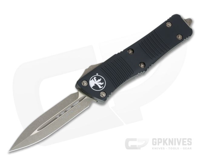 Microtech Troodon D/E Apocalyptic Bronze CTS-204P Black Standard OTF Automatic 138-13AP - MT-138-13AP-204P
