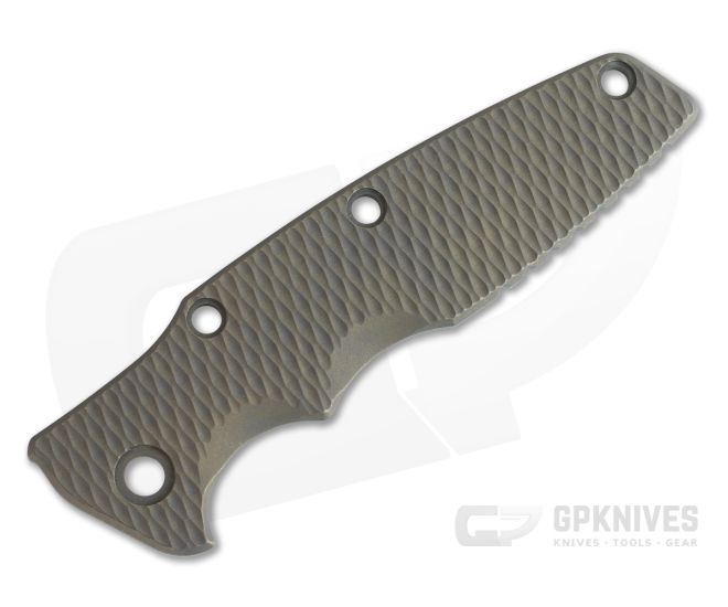 Hinderer Knives Eklipse Gen 2 Scale Textured Battle Bronze Titanium 1390 - HK-1390