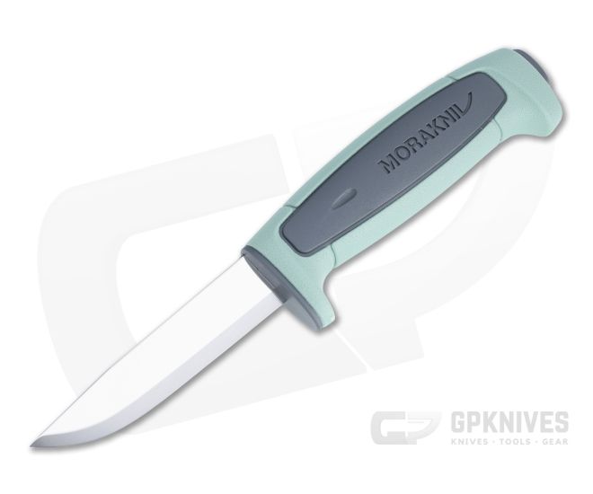Mora of Sweden Basic 546 Stainless Green/Gray Limited Edition Fixed Blade 13957 - MO-13957