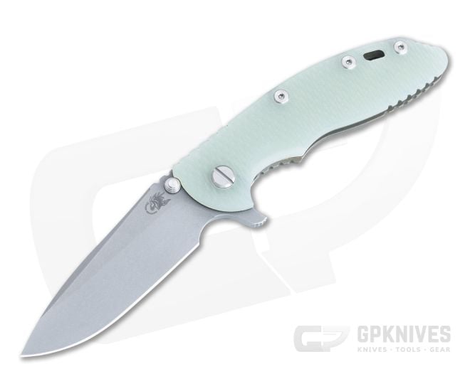 Hinderer XM-18 3.5" Translucent G10 S45VN Tri-Way Spear Point Battle Bronze 1396 - HK-1396
