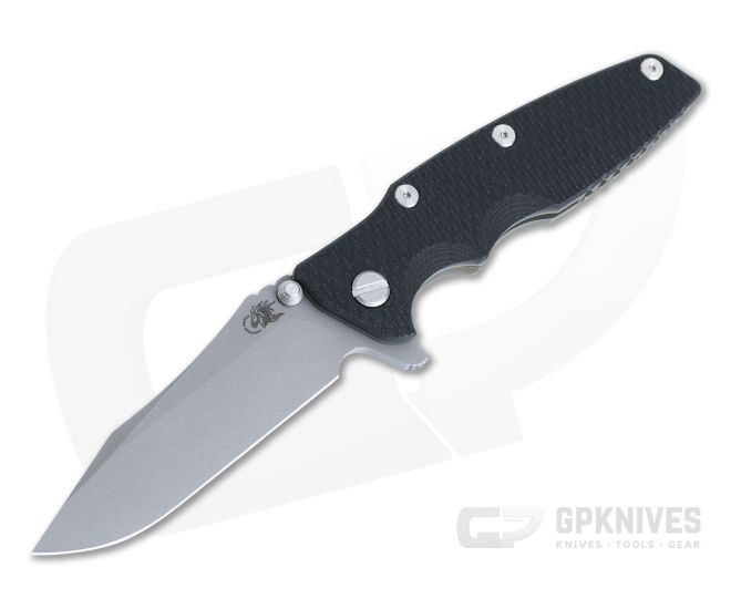 Hinderer Eklipse 3.5" Flipper Spearpoint S45VN Black G10 Battle Bronze Tri-Way Folder 1399 - HK-1399