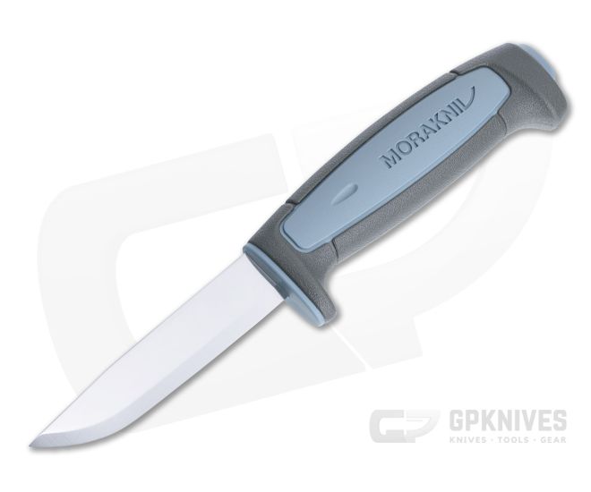 Mora of Sweden Basic 511 Dusty Blue/Dark Grey Carbon Steel 14047 - MO-14047