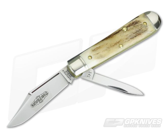 Northfield UN-X-LD #14 2 Blade Lick Creek Boys Knife Sambar Stag 03 - GEC-141218-SS-03