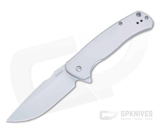 Kershaw Scour Gray Bead-Blasted Assisted Flipper 1416 - KS-1416
