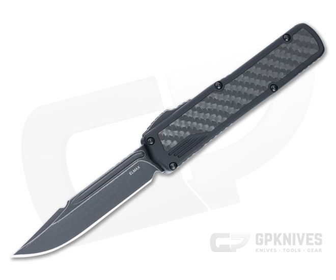 Guardian Tactical Scout OTF Carbon Fiber Dark Stonewash Elmax 142611 - GT-142611