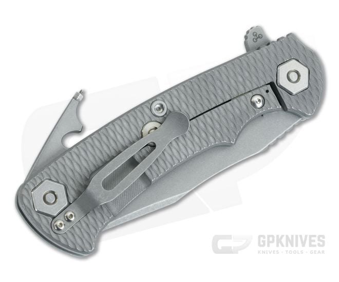 Hinderer Knives Project X Flipper with Translucent G10 and