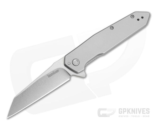 Kershaw Hectic Bead Blasted Stainless Steel 8Cr13MoV Spring Assisted Knife (3.05" Blade) 1443 - KS-1443
