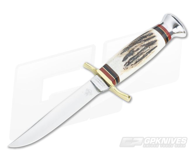Linder Knives Farmer Carbon Steel Stag Handle 145309 - LD-145309