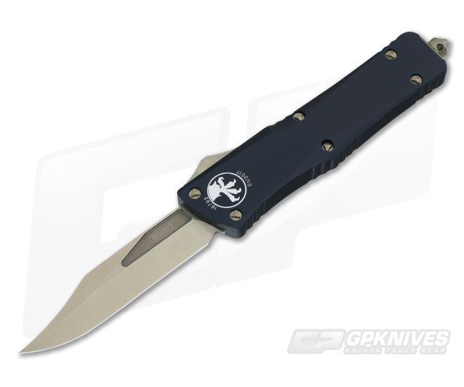 Microtech Combat Troodon Bowie Bronze OTF Automatic Knife 146-13 - MT-146-13