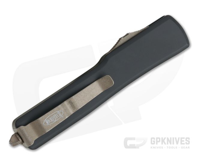 Microtech UTX-70 Bronze Apocalyptic 204P Tanto Black OTF Automatic