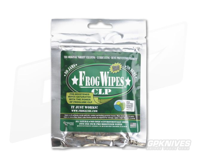 FrogLube FrogWipes CLP 5 Pack - FL-14936