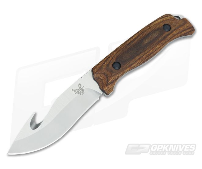 Benchmade Hunt Saddle Mountain Skinner Wood Gut Hook 15003-2 - BM-15003-2