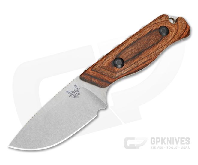 Benchmade Hidden Canyon Hunter Stabilized Wood 15017 - BM-15017