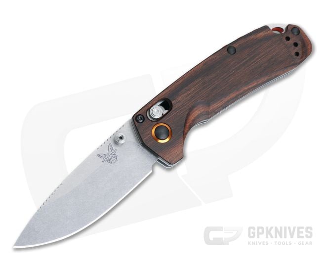 Benchmade North Fork Stabilized Wood Folder - BM-15032