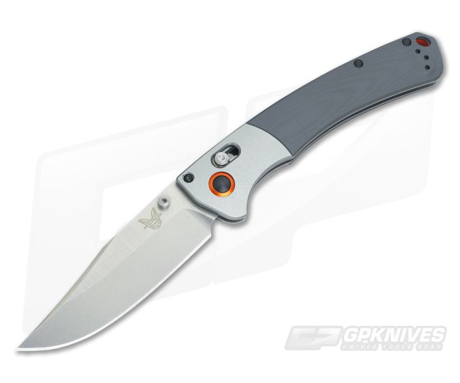Benchmade HUNT Crooked River Gray G10 AXIS Folder - BM-15080-1