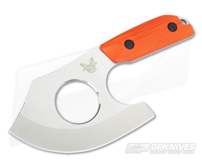 Benchmade HUNT Nestucca Cleaver Orange G10 - BM-15100-1