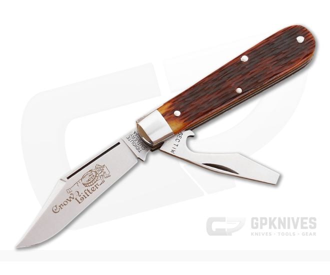 Tidioute Cutlery #15 Radio Jack Knife Antique Yellow Bone - GEC-151214CL-AYJB