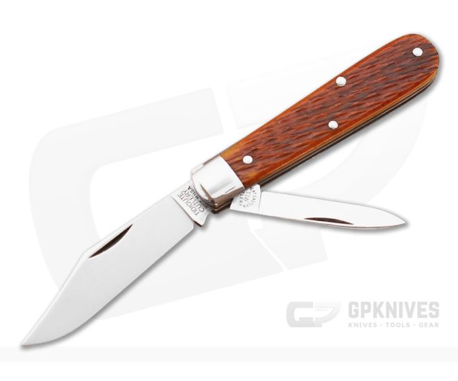 Tidioute Cutlery #15 Huckleberry Boys Knife Antique Yellow Bone - GEC-151214STL-AYJB
