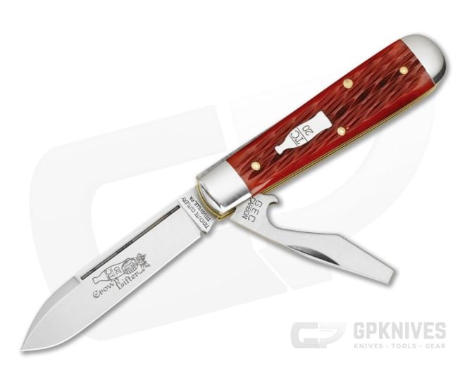 Tidioute #15 Crown Lifter Cinnabar Jigged Bone - GEC-152226CL-CJB