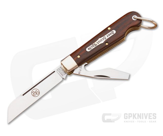 Tidioute Cutlery #15 Beer Scout Jack Knife Cocobolo Wood - GEC-153215CL-CW