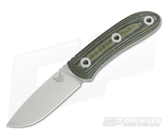 Benchmade Pardue Hunter S30V Micarta Fixed Blade 15400 - BM-15400
