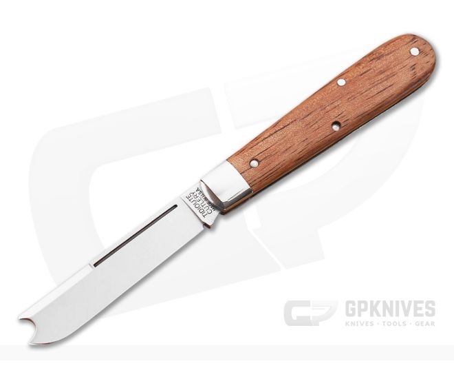 Tidioute Cutlery #15 Huckleberry Boys Knife Ebony Wood - GEC-15A114STL-EW