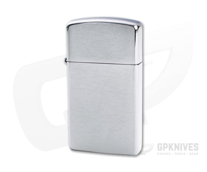 Zippo Slim Lighter Brushed Stainless 1600 - ZI-1600