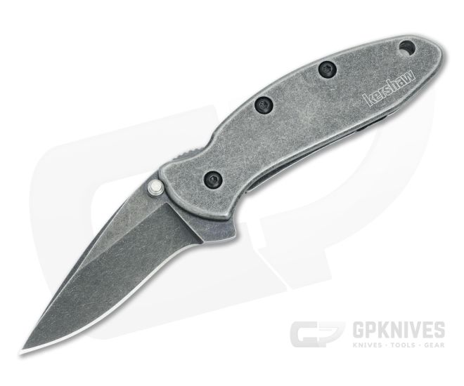 Kershaw Chive BlackWash Assisted Folder - KS-1600BLKW