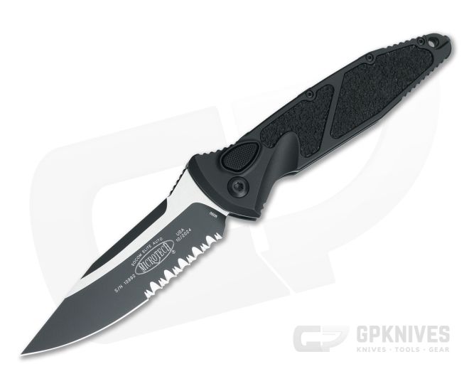 Microtech Socom Elite Auto S/E Tactical Part Serrated - MT-160A-2T