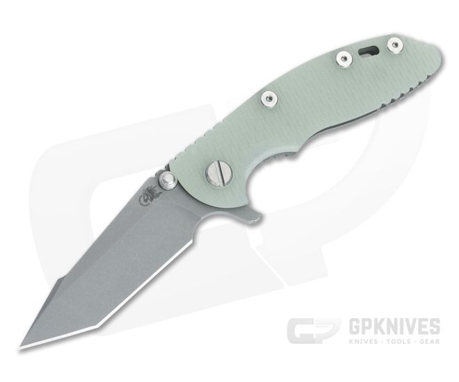 Hinderer XM-18 3.0 Harpoon Tanto Working Finish Translucent G10 - HK-1615