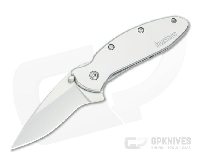 Kershaw Scallion Pure Stainless Frame Lock 1620FL - KS-1620FL