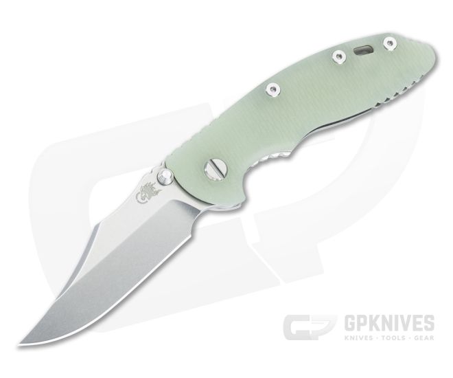 Hinderer XM-18 3.5 Bowie Non Flipper Translucent G10 - HK-1630