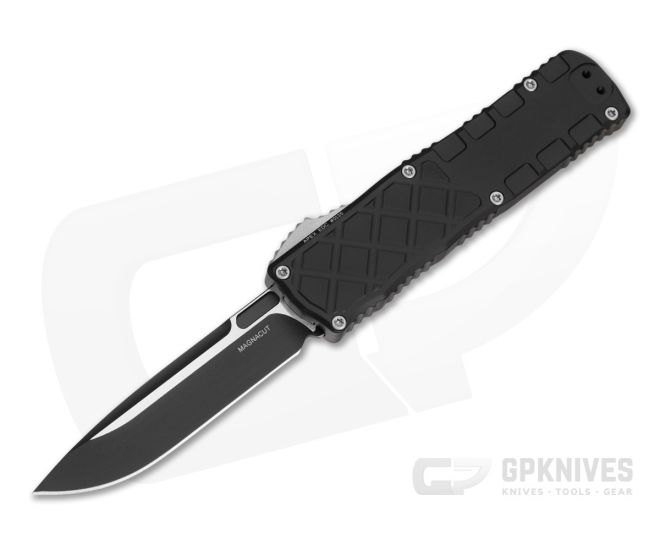 Guardian Tactical Apex EDC OTF Two Tone Black MagnaCut - GT-163211